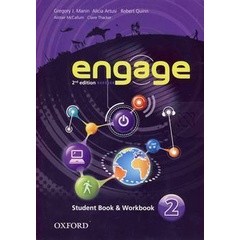 (Arnplern) : หนังสือ Engage 2nd ED 2 : Students Book +Workbook +Multi-ROM (P)