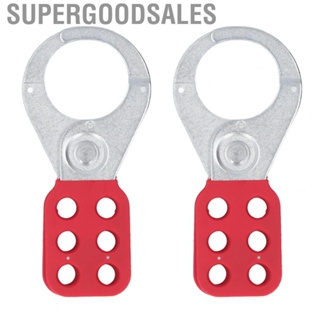 Supergoodsales Lockout Hasp  High Thickness Steel  Insulated Padlock for Valve Tracks