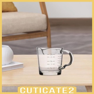 [Cuticate2] ถ้วยตวงเอสเปรสโซ่ แบบปากคู่ สําหรับงานปาร์ตี้ คาเฟ่