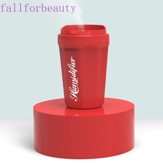 Fallforbeauty เครื่องทําความชื้นอโรมา 3d USB ขนาดเล็ก สําหรับน้ํามันหอมระเหย รถยนต์