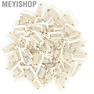 Meyishop Hair Extension Clips  Small Hole Design Hairpiece for Woman Girls