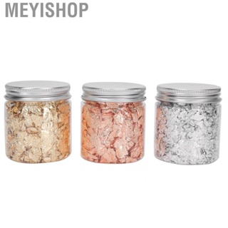 Meyishop Nail Gold Leaf Glitter  Flakes High Quality for Professional Specialist Girls Art Learner Woman
