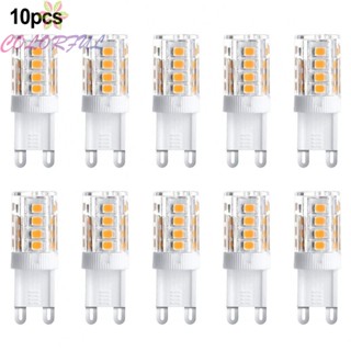 【COLORFUL】LED Bulb Lamp 10 Pcs 280~460 LM 6000K ~ 6200K G9 Socket High Power Durable