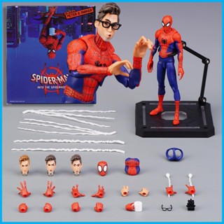 【ใหม่】Spiderman โมเดลฟิกเกอร์ peter Parkker spider man ขยับได้ 2023