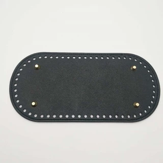 (qc)BIBITOP กระเป๋าหนัง PU ทรงวงรี หลากสี 25*12 ซม.