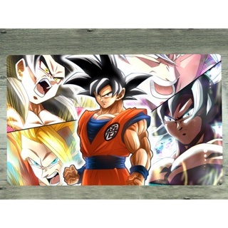 แผ่นรองเมาส์ ลาย Dragon Ball Z Son Goku TCG CCG สําหรับเล่นเกม