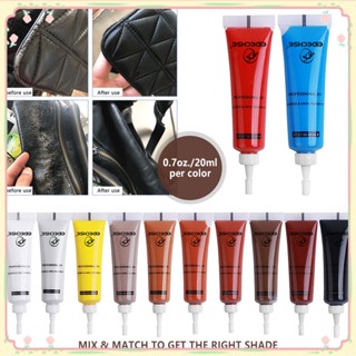 20ml Leather Repair Agent Leather Cleaner Leather Tonic Cream Home Car Seat Leather Color Repair Refurbishing Paste 【แดด】