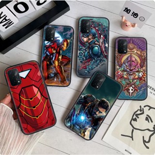 เคสโทรศัพท์มือถือแบบนิ่ม ลายมาร์เวล กัปตันอเมริกา ไอรอนแมน 318B สําหรับ Vivo V5 Y67 V5s V5 Lite Y66 Y75 V7 Plus Y79 V9 Y85 Y89 V11 V15 Pro V19