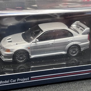 Hobby Japan 1: 64 Mitsubishi EVO รุ่น 6 ของเล่นสําหรับเด็กผู้ชาย โมเดลรถยนต์