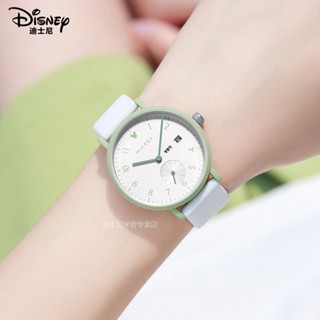 (($Most Popular $) Disney นาฬิกาข้อมือ กันน้ํา เสียงเงียบ สําหรับผู้หญิง นักเรียนมัธยมต้น มัธยมต้น