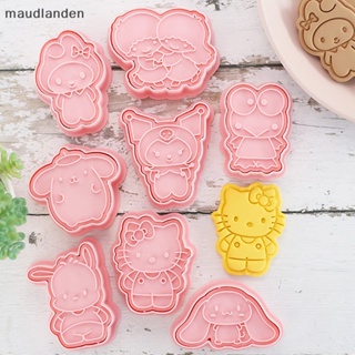 Ma แม่พิมพ์คุกกี้ บิสกิต ลายการ์ตูน DIY สําหรับตกแต่งเค้ก 8 ชิ้น ต่อชุด TH