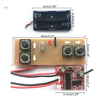 Shas 4-channel 2 4G ชุดโมดูลรับสัญญาณ รีโมตคอนโทรล สําหรับโมเดลรถบังคับ