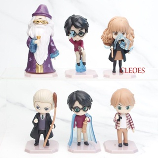 CLEOES ตุ๊กตาฟิกเกอร์ PVC รูปการ์ตูนอนิเมะ Hermione Granger ของเล่นสําหรับเด็ก