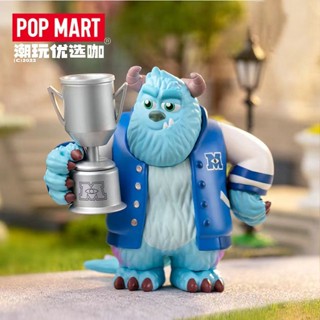 【ของแท้】POPMART Disney Monster University Series กล่องสุ่ม ของขวัญวันเกิด และวันหยุด ของเล่นเซอร์ไพรส์ สําหรับเด็กผู้หญิง