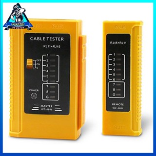 [Ready] Cable Tester Network Telephone Cables Line Checker RJ45 RJ11 Lan Cord Testers [F/4]