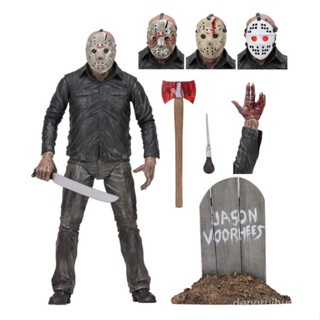 โมเดลฟิกเกอร์ Neca Black FRIDAY FRIDAY THE 13 Jason Deluxe Edition 1980 Edition