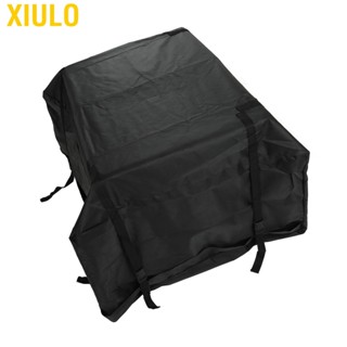 Xiulo Car Roof Luggage Bag Oxford Cloth Sun Protection Foldable Top Cargo Storage Waterproof with Slip Proof Mat for Vehicle