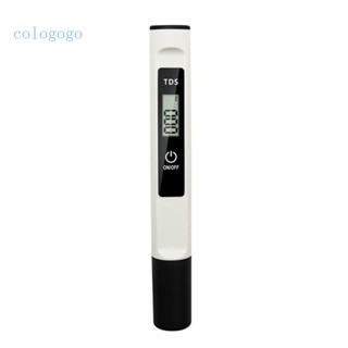 Colo TDS 0-9990PPM เครื่องทดสอบอุณหภูมิน้ํา แบบปากกาดิจิทัล TDS