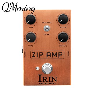 แป้นเหยียบเอฟเฟคกีตาร์ IRIN ZIP AMP Overdrive อุปกรณ์เสริมกีตาร์