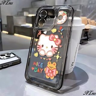 เคสโทรศัพท์มือถือนิ่ม ลายเฮลโลคิตตี ข้อความ รวมทุกอย่าง สําหรับ Iphone Apple 8 13 14Pro 127 11 LHSW