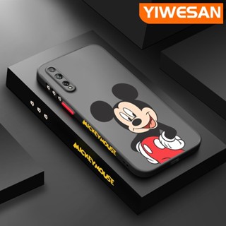 สําหรับ Huawei Y8P P Smart S เคส การ์ตูนมิกกี้เมาส์ ดีไซน์ใหม่ ซิลิโคน กันกระแทก เคสโทรศัพท์ แบบแข็ง ฝ้า บาง