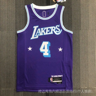 เสื้อกีฬาบาสเก็ตบอล ลาย NBA ครบรอบ 75 ปี 22 Lakers Edition City James Kobe David Sloando 321022