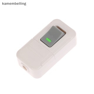 Kamembelling สวิตช์ปุ่มกดเปิดปิดไฟ Led สีขาว สําหรับโคมไฟข้างเตียง 1 ชิ้น EN