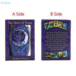 &lt;Redhot&gt; The Tarot of Trees เกมกระดานไพ่ทาโรต์ สําหรับครอบครัว ผู้เริ่มต้น