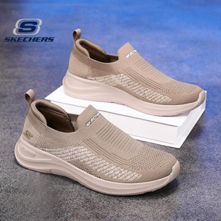 Skechers_ ใหม่ รองเท้าวิ่งลําลอง ผ้าตาข่าย ระบายอากาศ น้ําหนักเบาพิเศษ ดูดซับแรงกระแทก สําหรับผู้ชาย