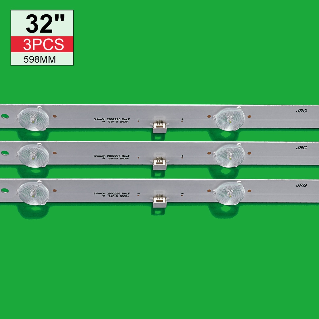 แถบไฟแบ็คไลท์ LED 7 ดวง สําหรับ 32PHF5061 32PHF3001 32PHF3061 32PHF3021 GC32D07-ZC21FG-15 RF-EG320B32-0701S-07A1 LD32E12M 3 ชิ้น ต่อล็อต