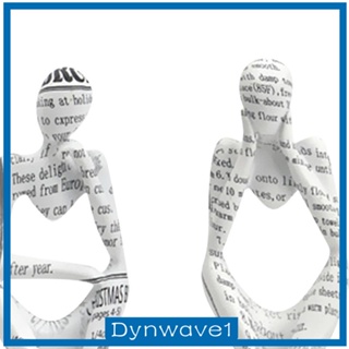 [Dynwave1] ฟิกเกอร์เรซิ่น รูปปั้นศิลปะนามธรรม สไตล์โมเดิร์น สําหรับตกแต่งบ้าน ห้องนอน ชั้นวางหนังสือ 3 ชิ้น ต่อชุด