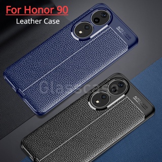 เคสโทรศัพท์หนัง ซิลิโคนนิ่ม กันกระแทก สําหรับ Honor 90 Lite Pro 90Lite 90Pro Honor90 Honor90Lite Honor90Pro 5G 2023