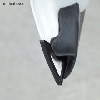 Delicatesun 2 ชิ้น ยาง โลโก้รถ ฝาครอบมุมประตู กันชน ป้องกันรอยขีดข่วน รูปลอก สําหรับ MODEL 3 MODEL X Y Style MODEL S ROADSTER Nice