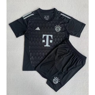 【จัดส่งด่วน】ชุดเสื้อกีฬาแขนสั้น ลายทีมฟุตบอล Bayern Fans edition สําหรับเด็ก และผู้ใหญ่