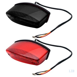 Lid ไฟเบรก LED 12V ขนาดเล็ก สําหรับติดป้ายทะเบียนรถมอเตอร์ไซค์