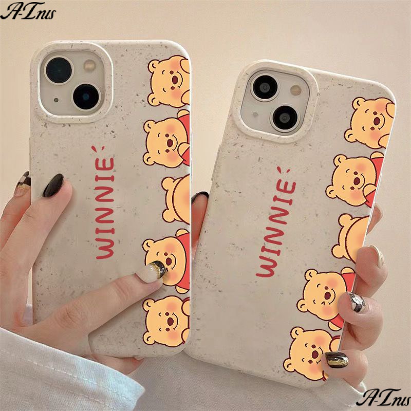 เคสโทรศัพท์มือถือ แบบนิ่ม ลายการ์ตูนหมีพูห์ กันกระแทก สําหรับ Apple Iphone 8 713 12max plus1114pro KGTN