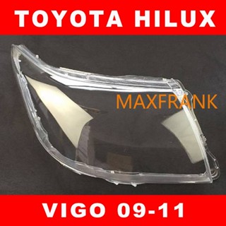 ฝาครอบไฟหน้า เลนส์ไฟหน้า สําหรับ TOYOTA HILUX VIGO 09-11 ฝาครอบไฟหน้า / ฝาครอบไฟหน้าตรงรุ่น สำหรับ / ฝาครอบไฟหน้าสําหรับ / ฝาครอบเลนส์ไฟหน้า รถยนต์สําหรับ / เลนส์ไฟหน้า