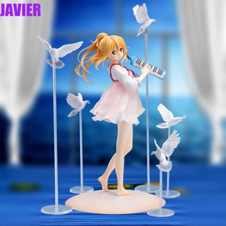 JAVIER ฟิกเกอร์ PVC อนิเมะ April is your lie สไตล์ญี่ปุ่น สําหรับตกแต่งรถยนต์