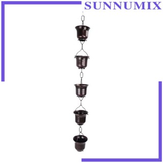 [Sunnimix] สายโซ่น้ําฝน 100 ซม. อเนกประสงค์ สําหรับตกแต่งสวน