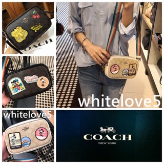 American Patches Crossbody F25847 F26608 F27402 F28344 F28648 F31349 กระเป๋าผู้หญิง ผู้หญิง COAC H กระเป๋ากล้อง