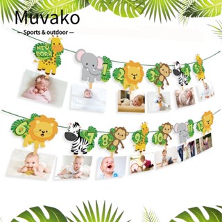 Muvako Jungle Safari Birthday New Wild one 1st Jungle Birthday Safari Birthday