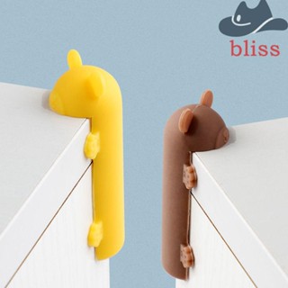 Bliss ฝาครอบมุมโต๊ะ ป้องกันการชน แบบหนา ลายหมี 4 ชิ้น สําหรับเด็กวัยหัดเดิน