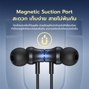 Lenovo QE03 TWS Sport Wireless Bluetooth Stereo 5.0 หูฟังบลูทูธไร้สาย ออกกำลังกาย สายคล้องคอยืดหยุ่น กันน้ำกันเหงื่อ