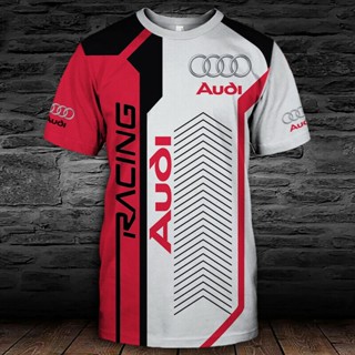 เสื้อยืด ลาย Audi R8 E-Tron TT A5 A8 Pinnacle Technology 1 Top US 3D ของขวัญสุดฮอต สําหรับผู้ชาย