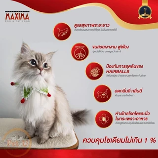 MAXIMA CAT 10kg (แบ่งขาย) อาหารเม็ด สำหรับแมวทุกสายพันธุ์ทุกช่วงวัย ถูกมาก น้องแมวชอบมาก