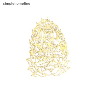 [simplehomeline] สติกเกอร์ ลายพระพุทธรูป สําหรับติดตกแต่งโทรศัพท์มือถือ พร้อมส่ง