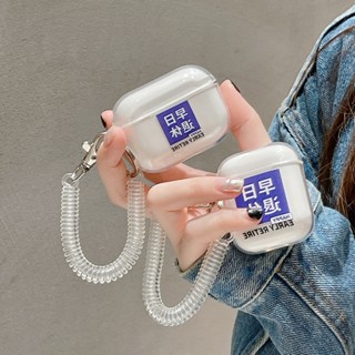 Bella _ เคสซิลิโคนนิ่ม ลายข้อความ สีม่วง กันกระแทก กันฝุ่น แบบพกพา สําหรับ airpods pro 1 2 3