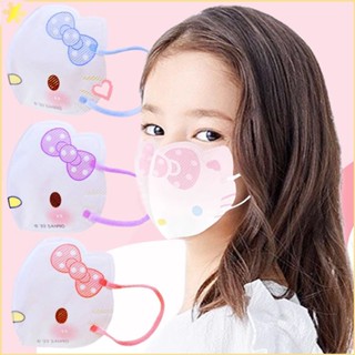 [LBE] Kuromi Children&amp;#39;s Cartoon 3d Mask 3-layer Protection Daily Dust Prevention 3-12 Year Old หน้ากากเด็กแบบใช้แล้วทิ้ง