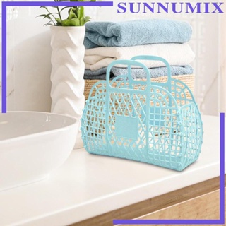 [Sunnimix] ตะกร้าใส่ของอาบน้ํา อเนกประสงค์ สําหรับจัดระเบียบ