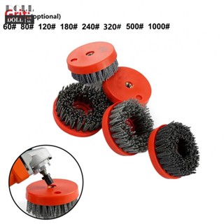 ⭐24H SHIPING ⭐Nylon Brush 4Inch 110mm Abrasive Brush Granite Marble Stone Polish Red